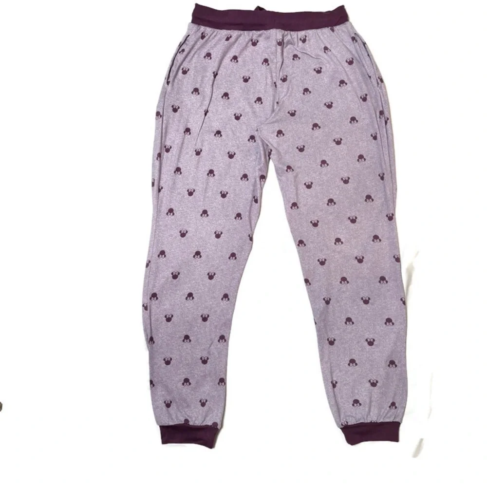 Disney Minnie Mouse Pajama Joggers Purple Size XS - Picture 2 of 6